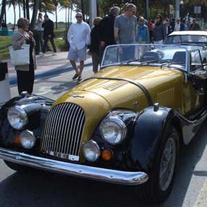 Antique Yellow Car