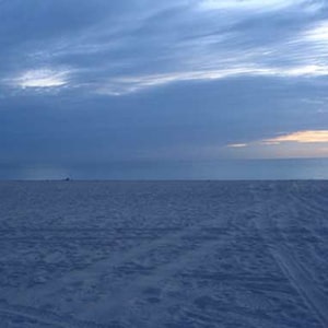 Beach in South Beach Miami