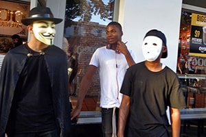 Scary Men in Masks