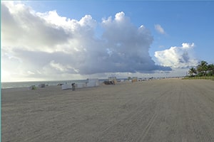 White Sand Beach.