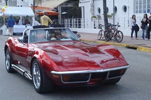 Red Antique Car